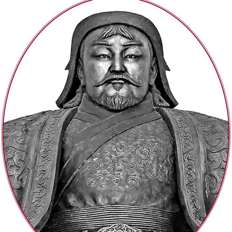Темная хана. Монгол Чингис Хан. Чингис Хан портрет.
