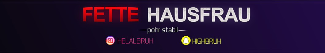 fette hausfrau رمز قناة اليوتيوب