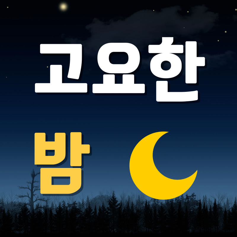고요한밤TV Logo