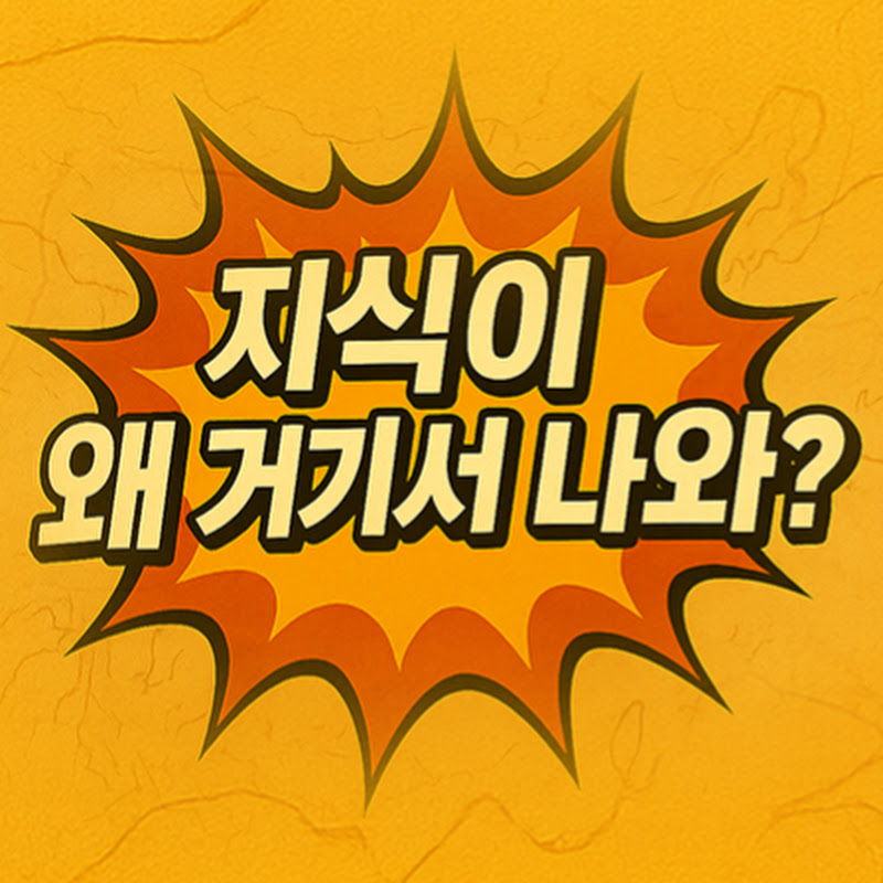 지식이 왜 거기서 나와? Logo