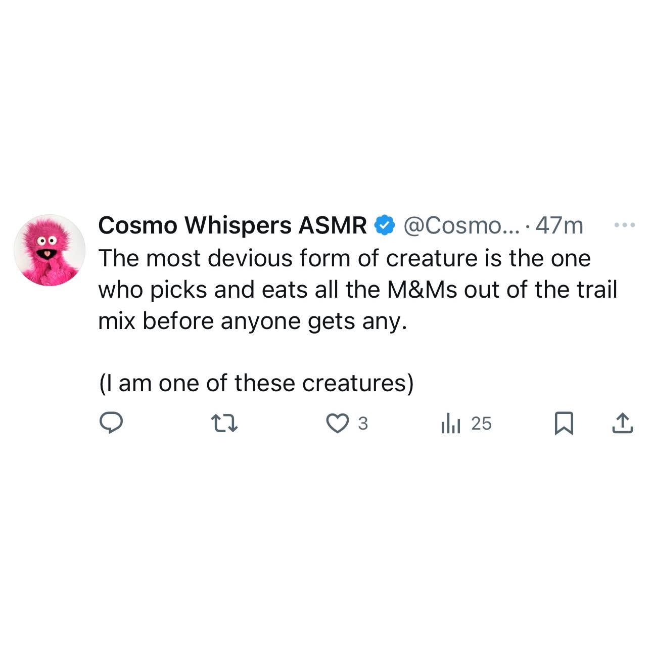 Post from Cosmo Whispers ASMR