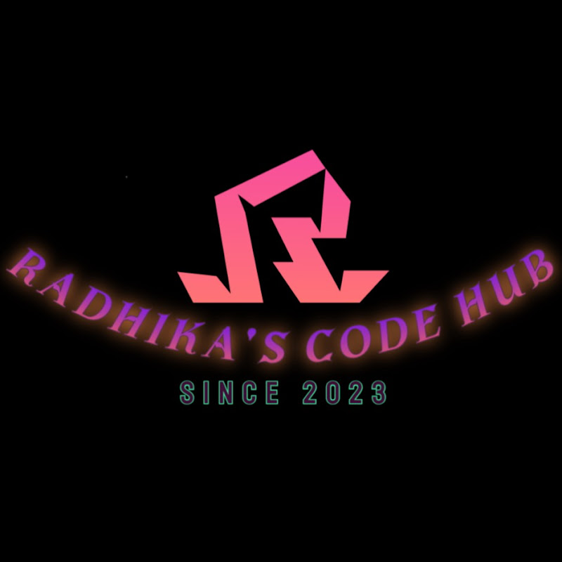 RADHIKA'S CODE HUB