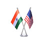 India To USA logo