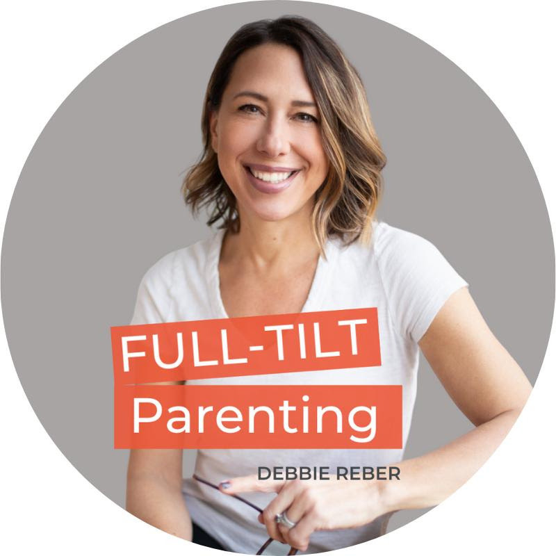 Full-Tilt Parenting with Debbie Reber cover art