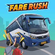 Fare Rush: Bus Game icon