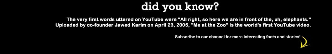 did you know? YouTube channel avatar