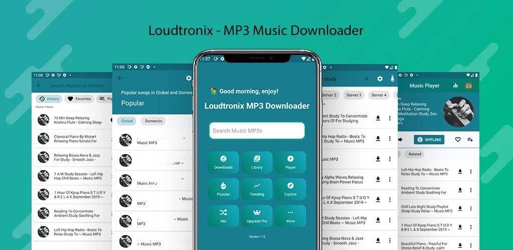 Loudtronix APK for Android | Free Music Mp3 Downloader Inc.