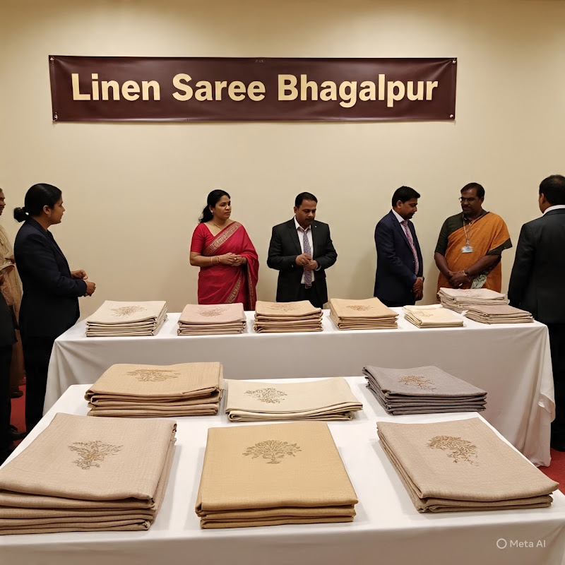 Linen saree Bhagalpur