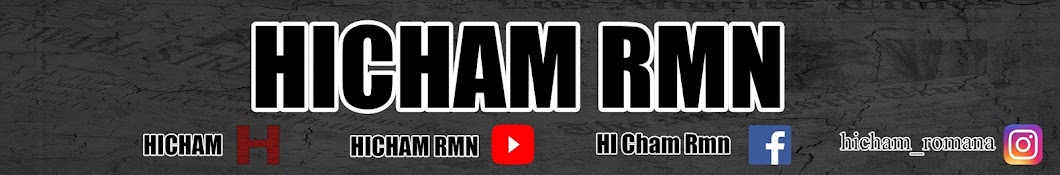 HICHAM RMN YouTube kanalı avatarı