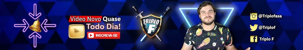 Triplo F Avatar canale YouTube 