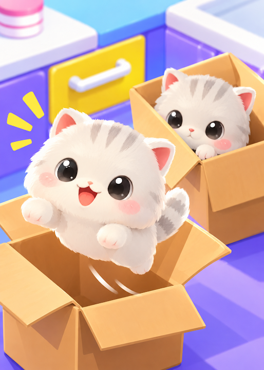 Cats In Boxes — cover art