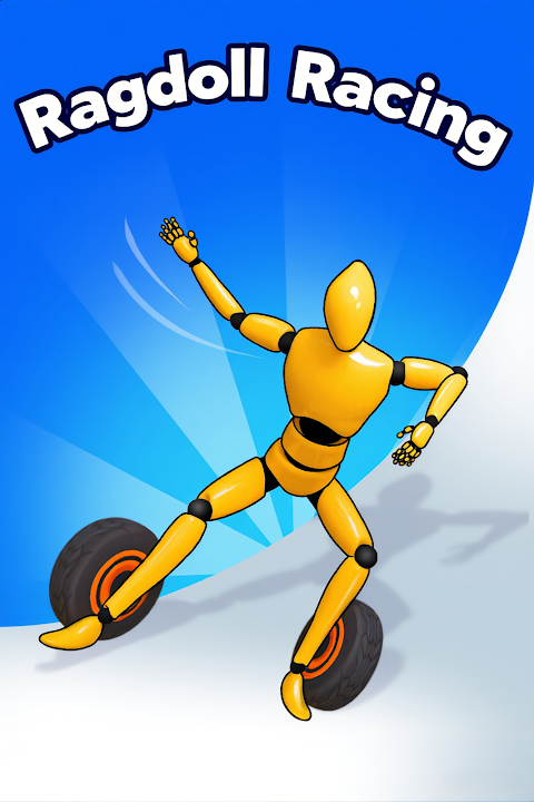 Ragdoll Racing: Extreme Downhill! — cover art