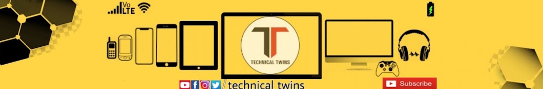 Technical Twins YouTube 频道头像