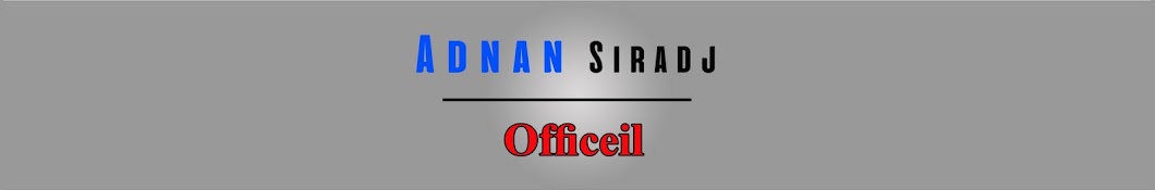 Adnan Siradj Аватар канала YouTube