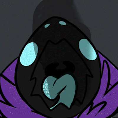 Post from generic purple protogen