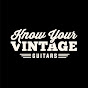 Know Your Vintage Guitars