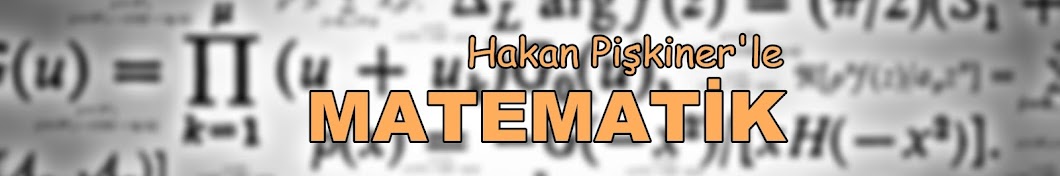 Hakan PiÅŸkiner'le Matematik YouTube channel avatar