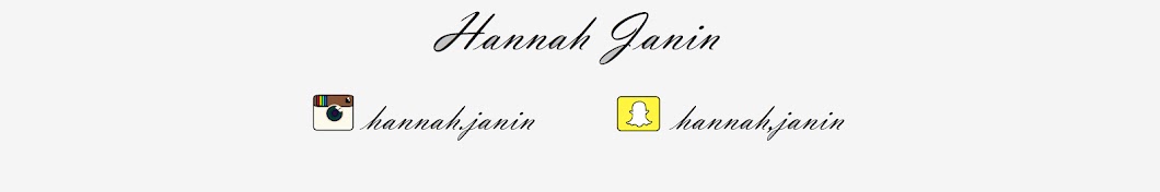 Hannah Janin Avatar de chaîne YouTube