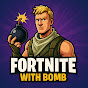 FORTNITE X BOMB logo