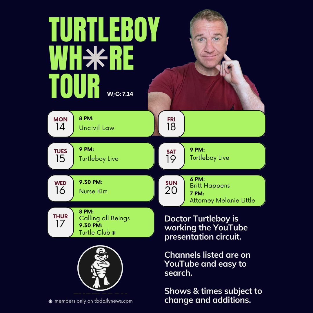 Post from Turtleboy Live