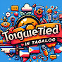 Tongue -Tied in Tagalog logo