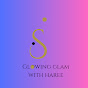 Glowing glam with haree logo