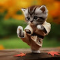  호풍이(진돗개)와친구들 일상~. 시골길냥이