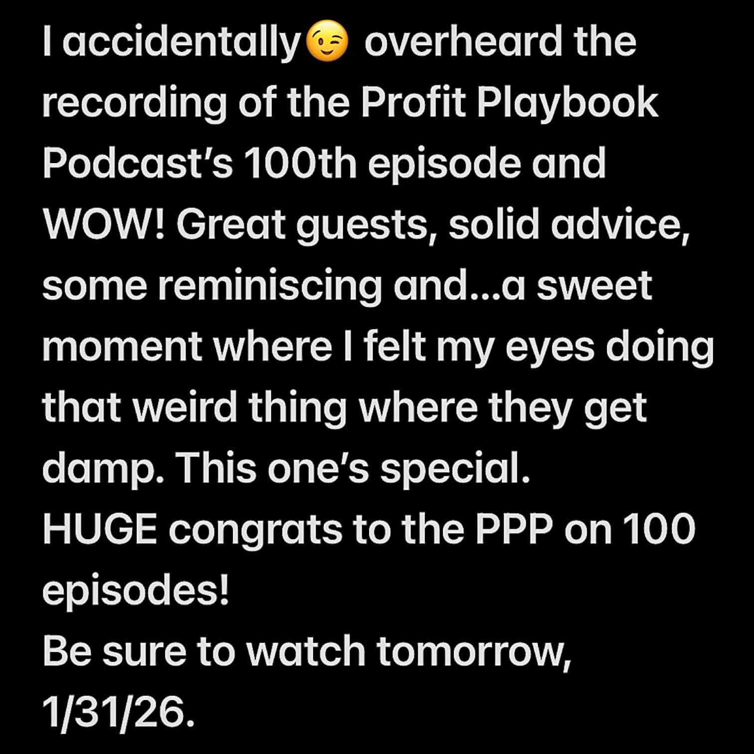 Post from Primo Kimo