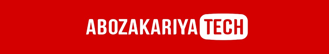 AboZakariya Tech YouTube channel avatar