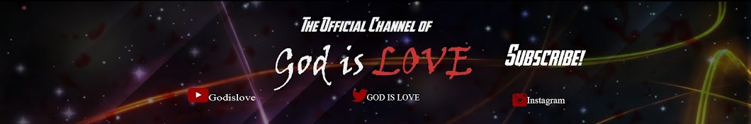 God is LOVE Avatar de chaîne YouTube