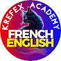 Master English and French Together By KREFEX logo