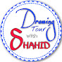Drawing Tour with SHAHID logo