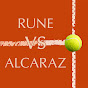 Holger Rune vs Carlos Alcaraz logo