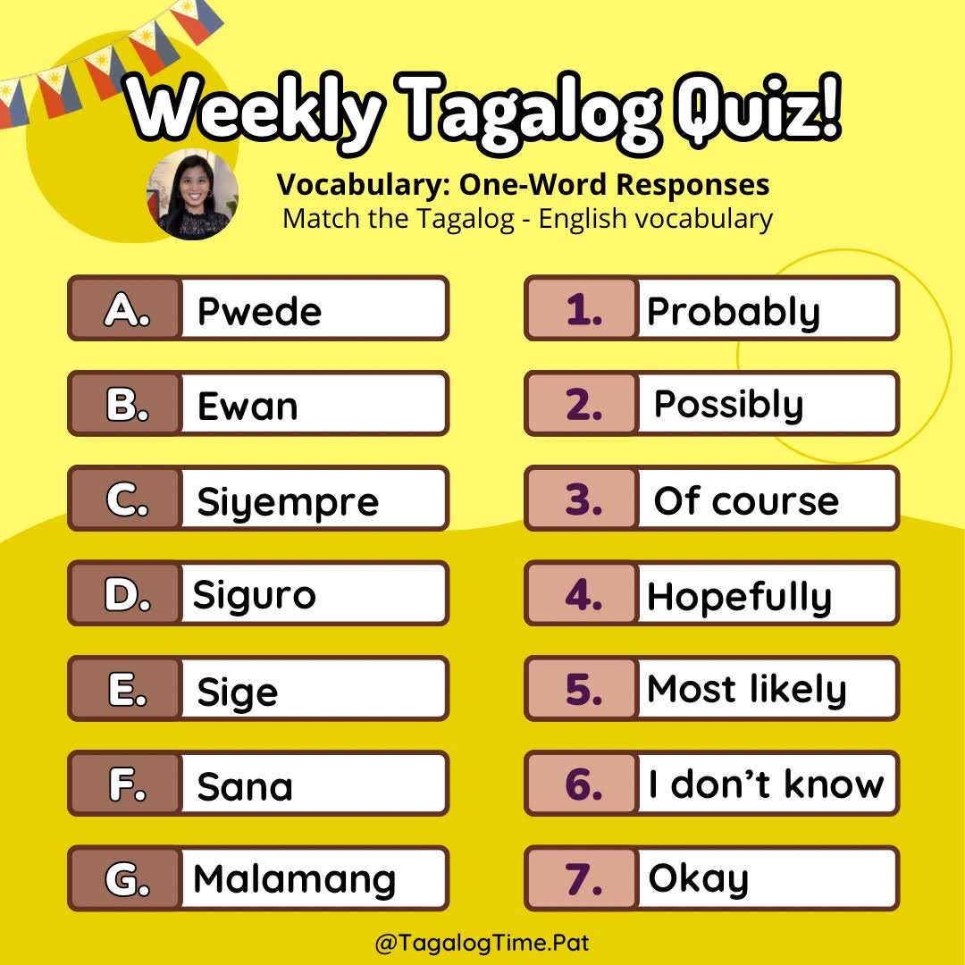 Post from Tagalog Time with Pat