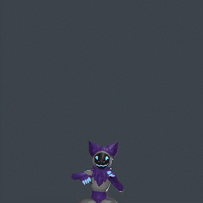 Post from generic purple protogen
