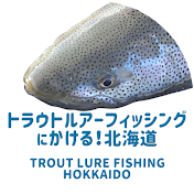 トラウトルアーフィッシングにかける！北海道