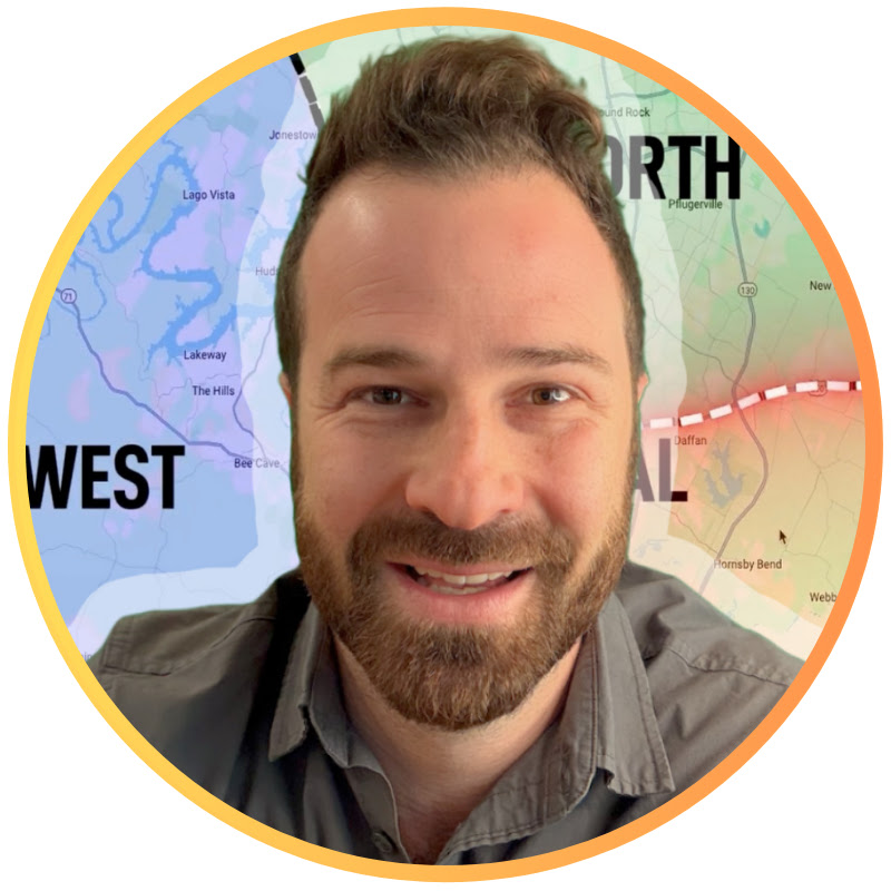 Living in Austin With Adam in Austin Logo