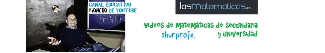 lasmatematicas.es YouTube channel avatar
