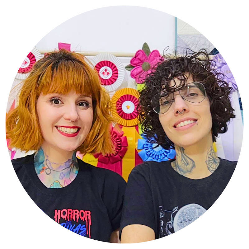 Aline & Natasha | Orbital Quilting