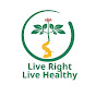  Live right - live healthy logo