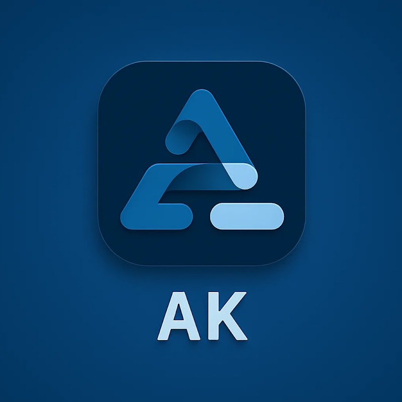AK Flutter  Logo