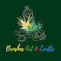 Brushes Art and Crafts logo