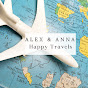 Alex & Anna Happy Travels logo