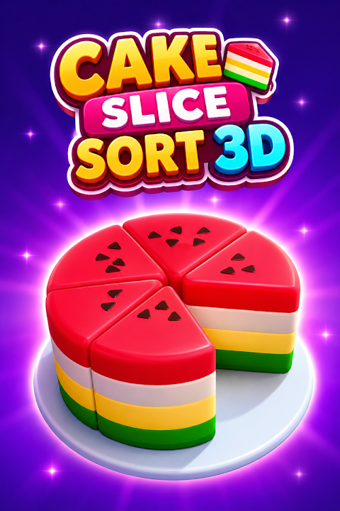 Cake Slice Sort 3D — cover art