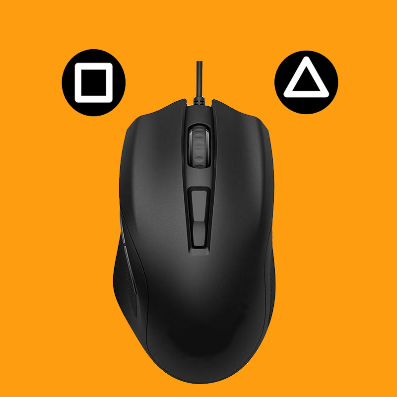 Square Triangle Mouse