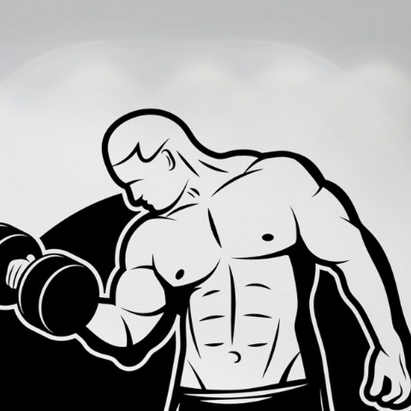 gym muscular body