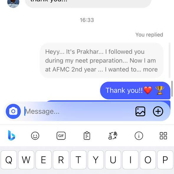 Post from Dr Aryan Raj Singh [AIIMS D]