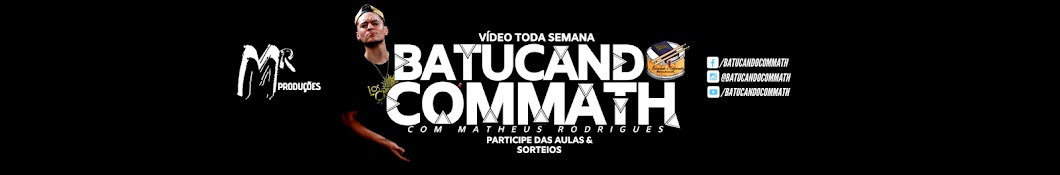 Batucando com Math ইউটিউব চ্যানেল অ্যাভাটার