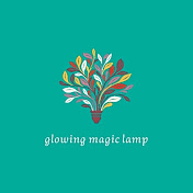 Glowing magic lamp 