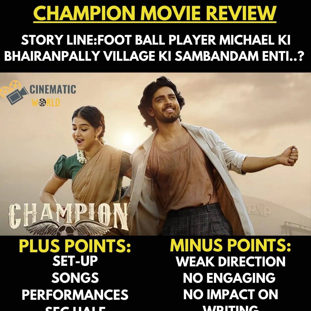 Post from CINEMATIC WORLD